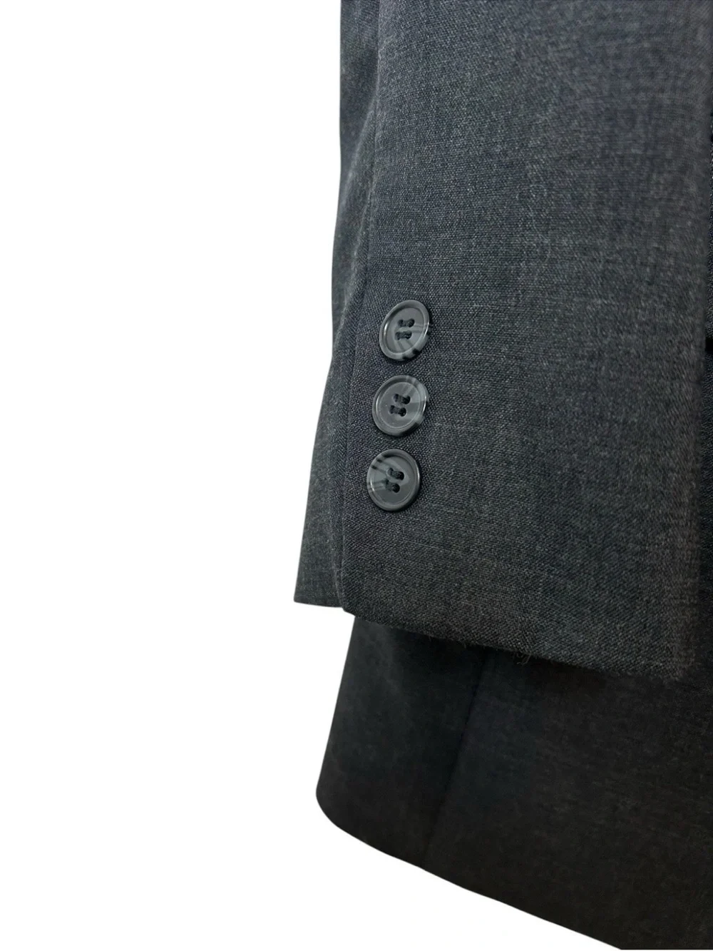 Brooks Brothers Brooksease Gray 100% Wool Blazer Jacket Boys Size 16 Wedding